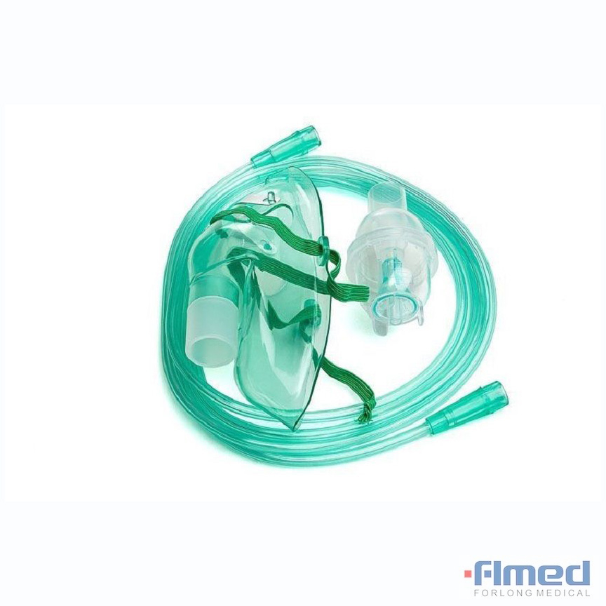 Disposable Nebulizer Mask With Tubing Adult Pediatric Sizes From China Manufacturer Forlong Medical